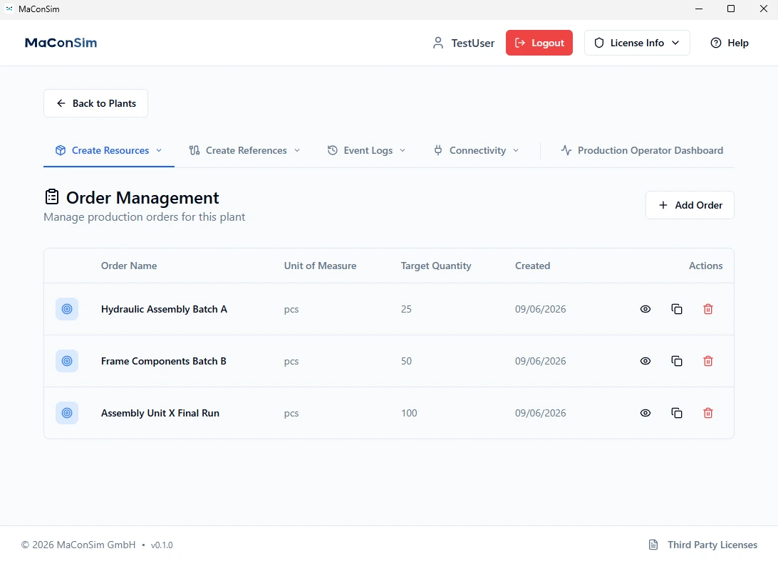 Order Management